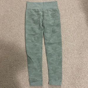 Green Camo Gymshark Leggings